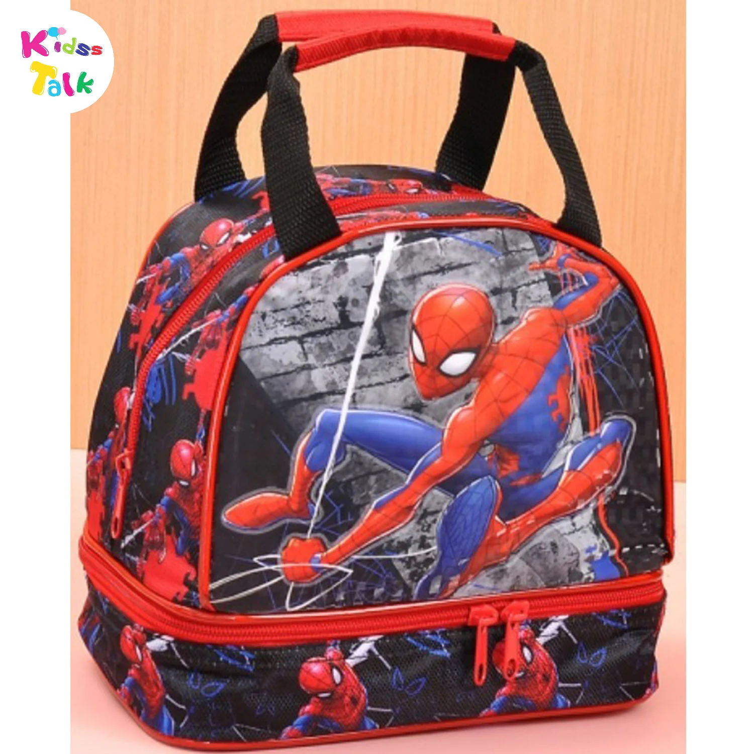 Spiderman Double Chain Handle Lunch Bag