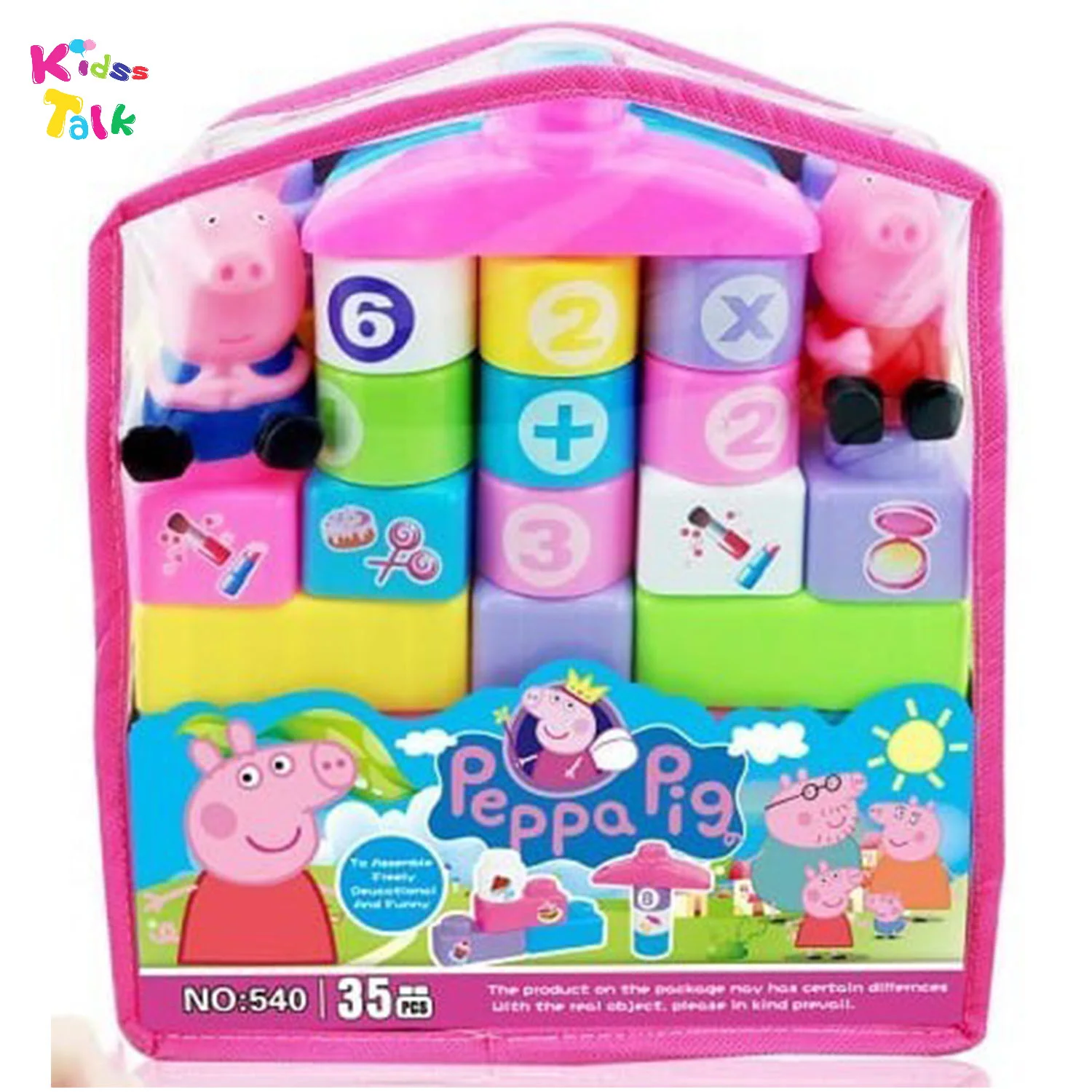 Peppa Pig Blocks Bag 35pcs