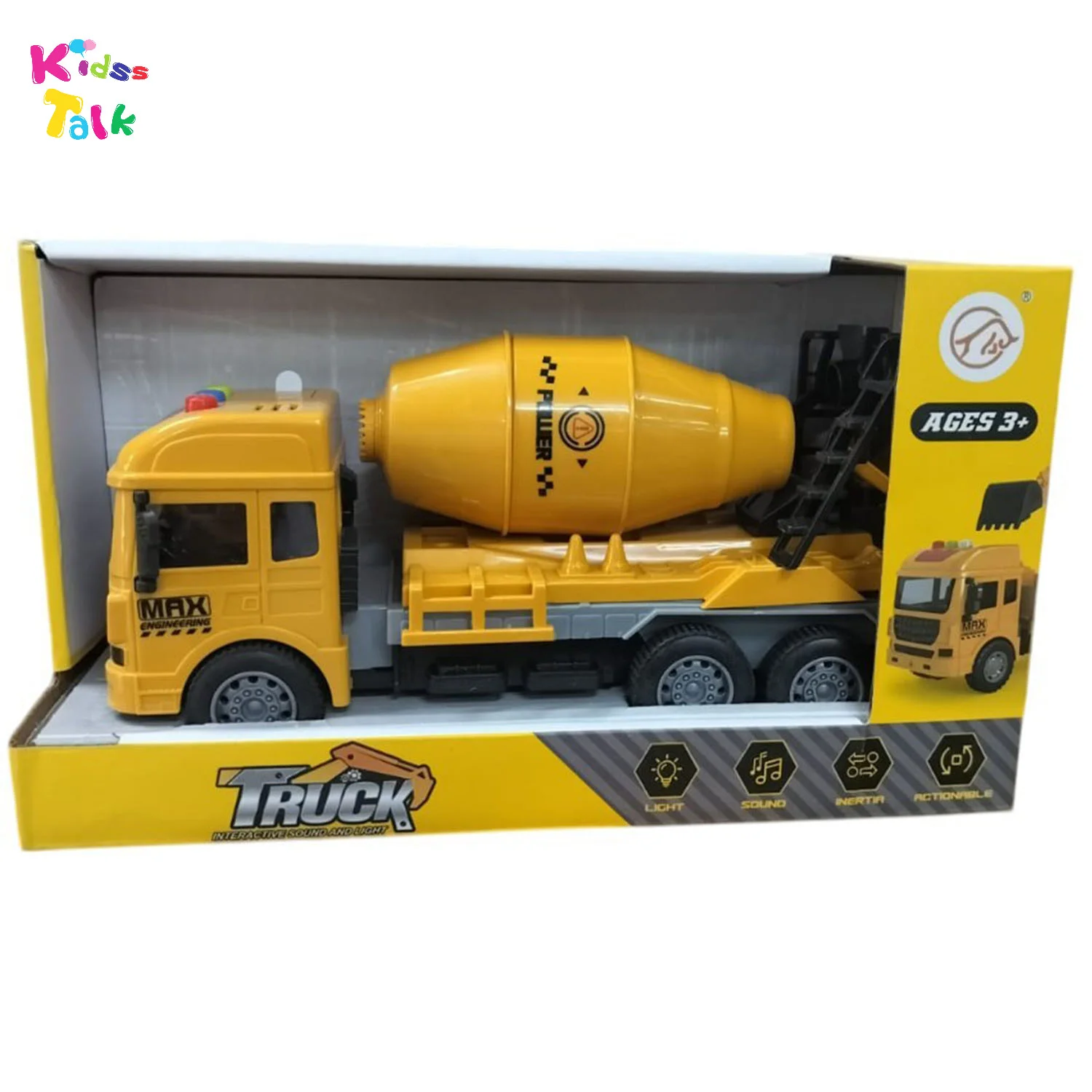 Cement Mixer Dumper With Light N Music