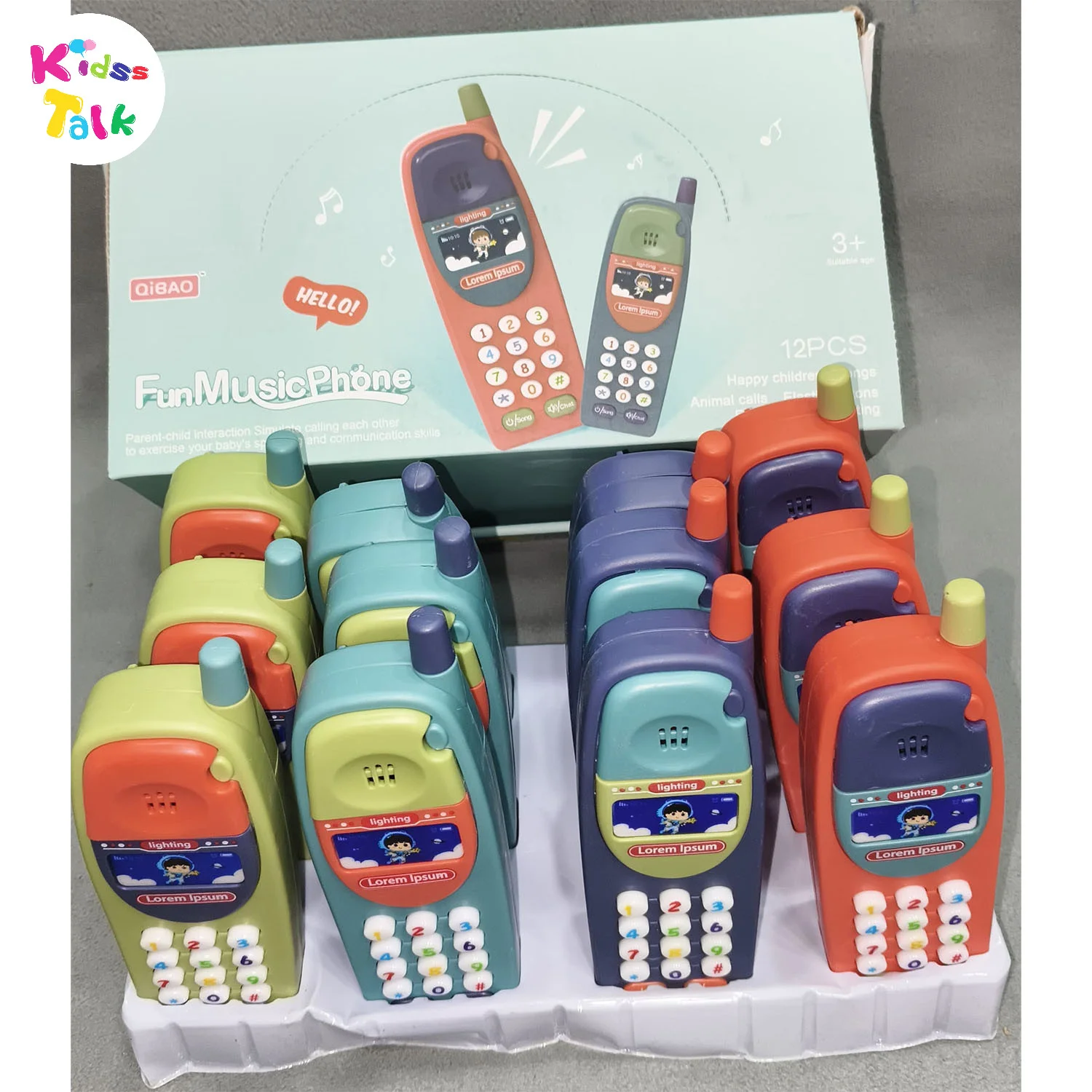 Printed Mini Fun Music Phone