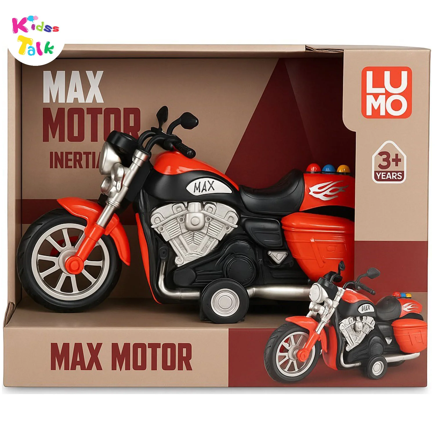 Max Motor Bike With Light N Sound