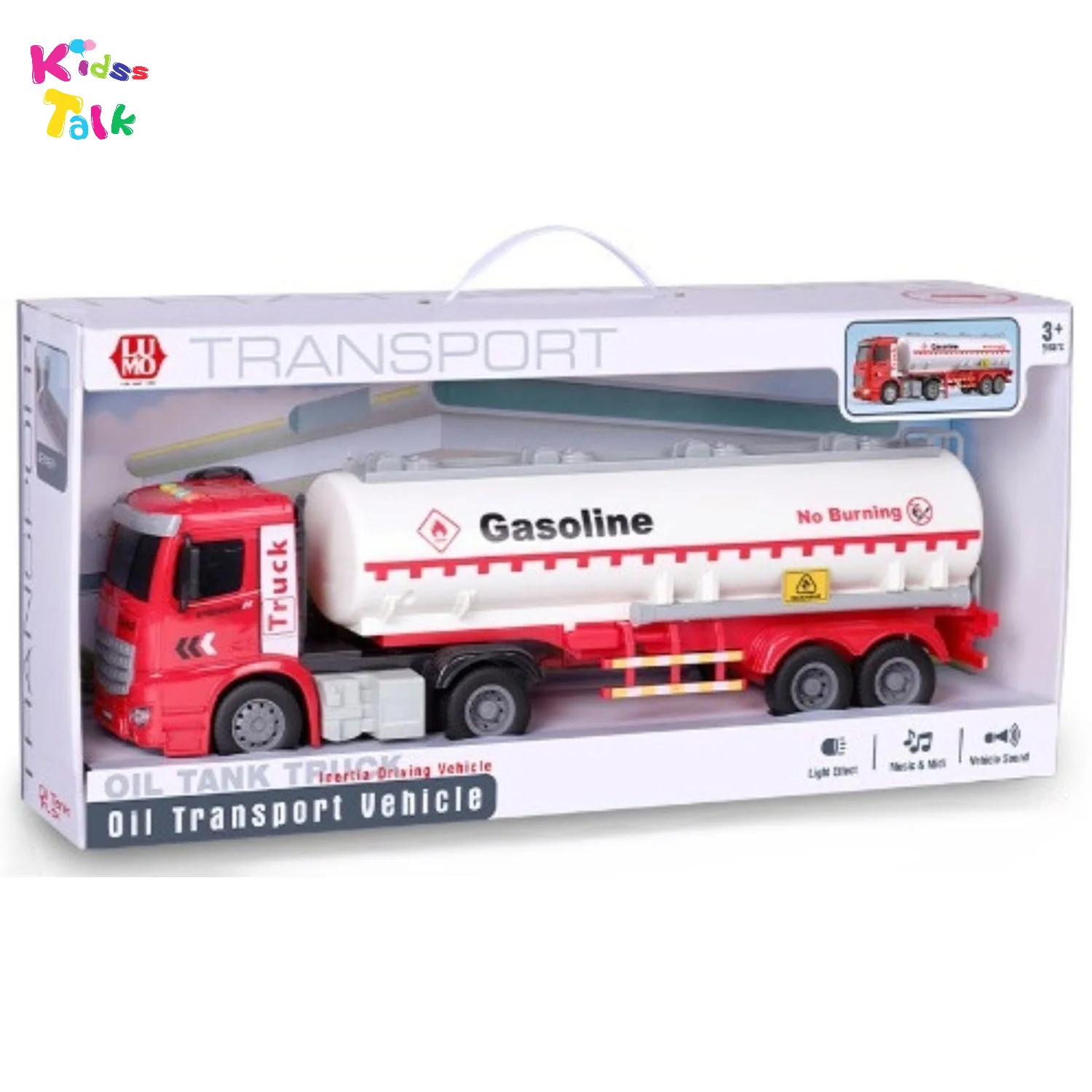 Gasoline Truck With Light N Sound