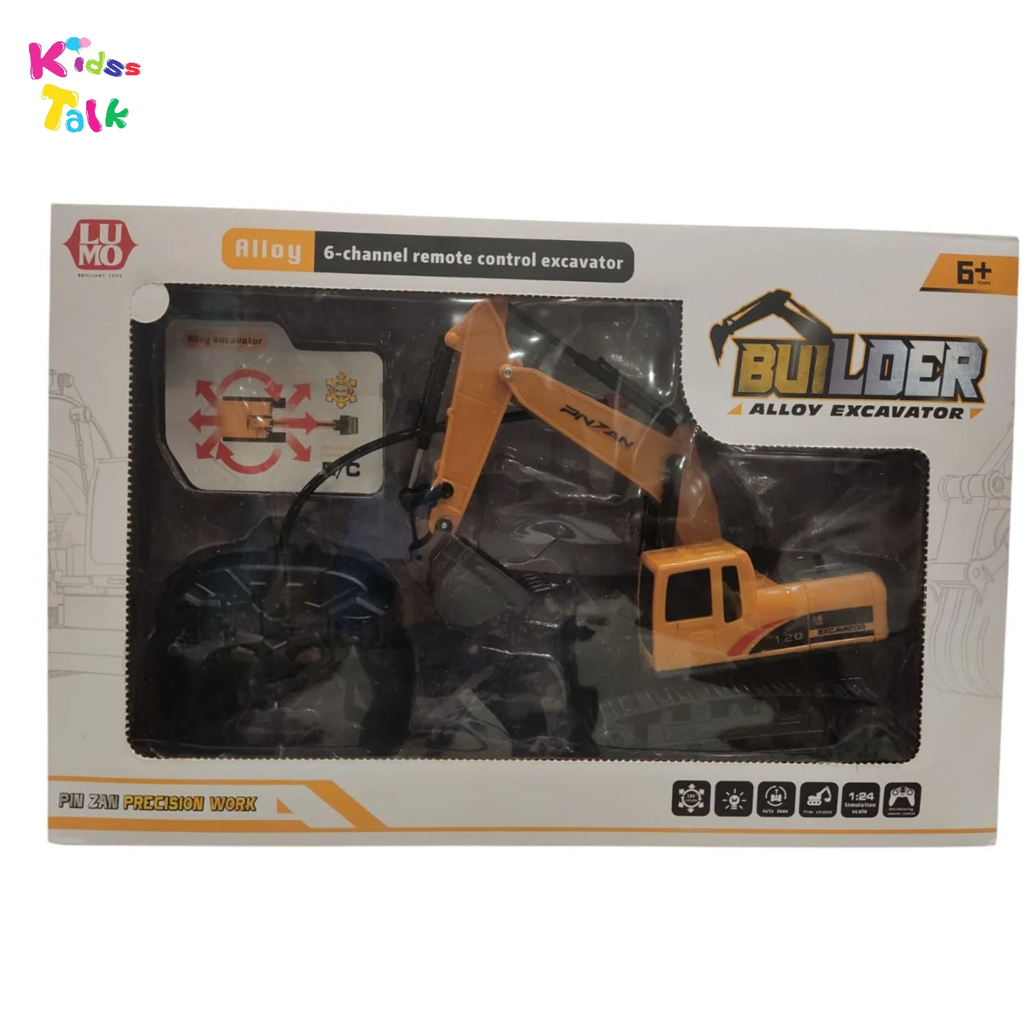 Alloy 6 Channel Excavator Builder