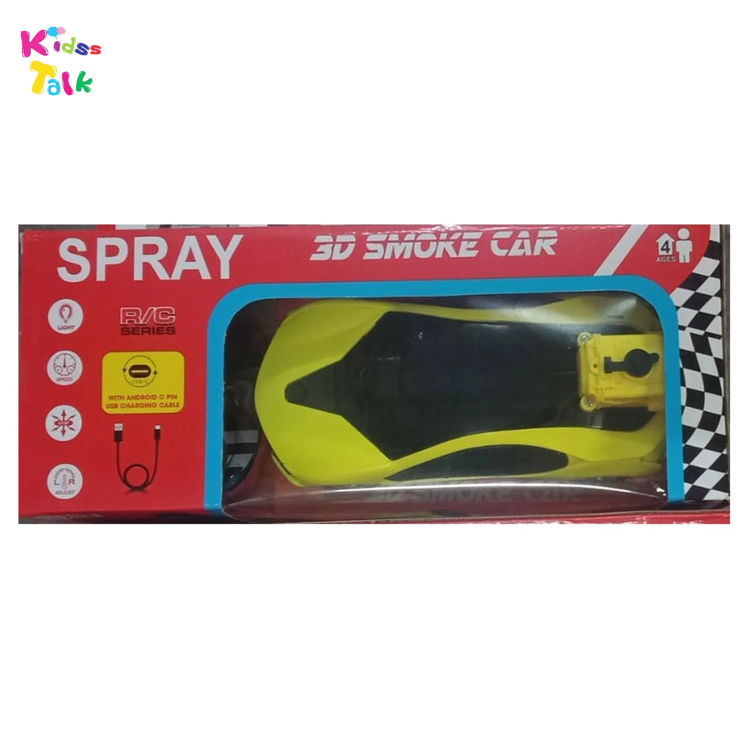 3d Smoke Spray Car
