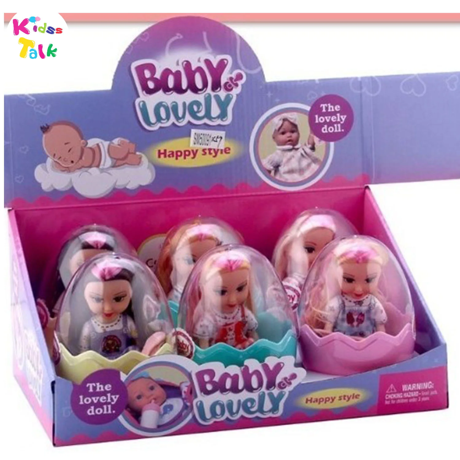 Lovely Baby Doll Gift Egg Shape