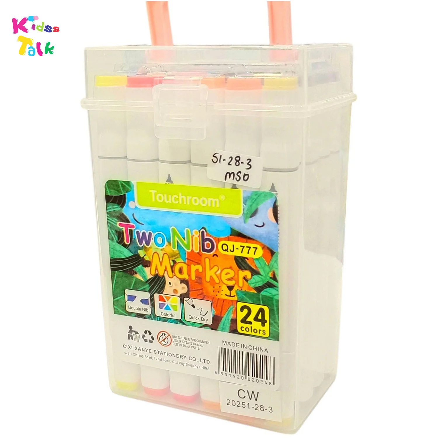 2 In 1 Marker 24 Colours