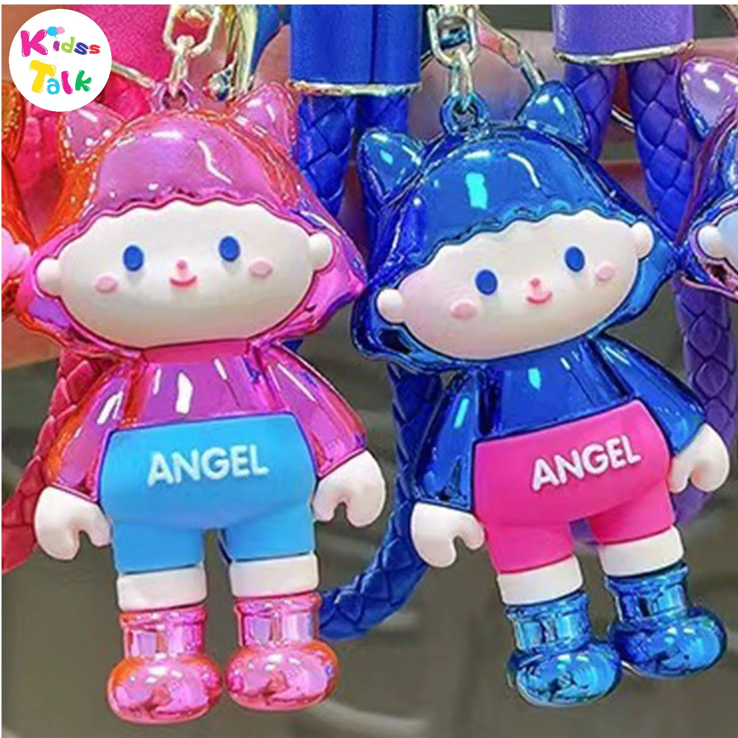 Metallic Girl Keychain