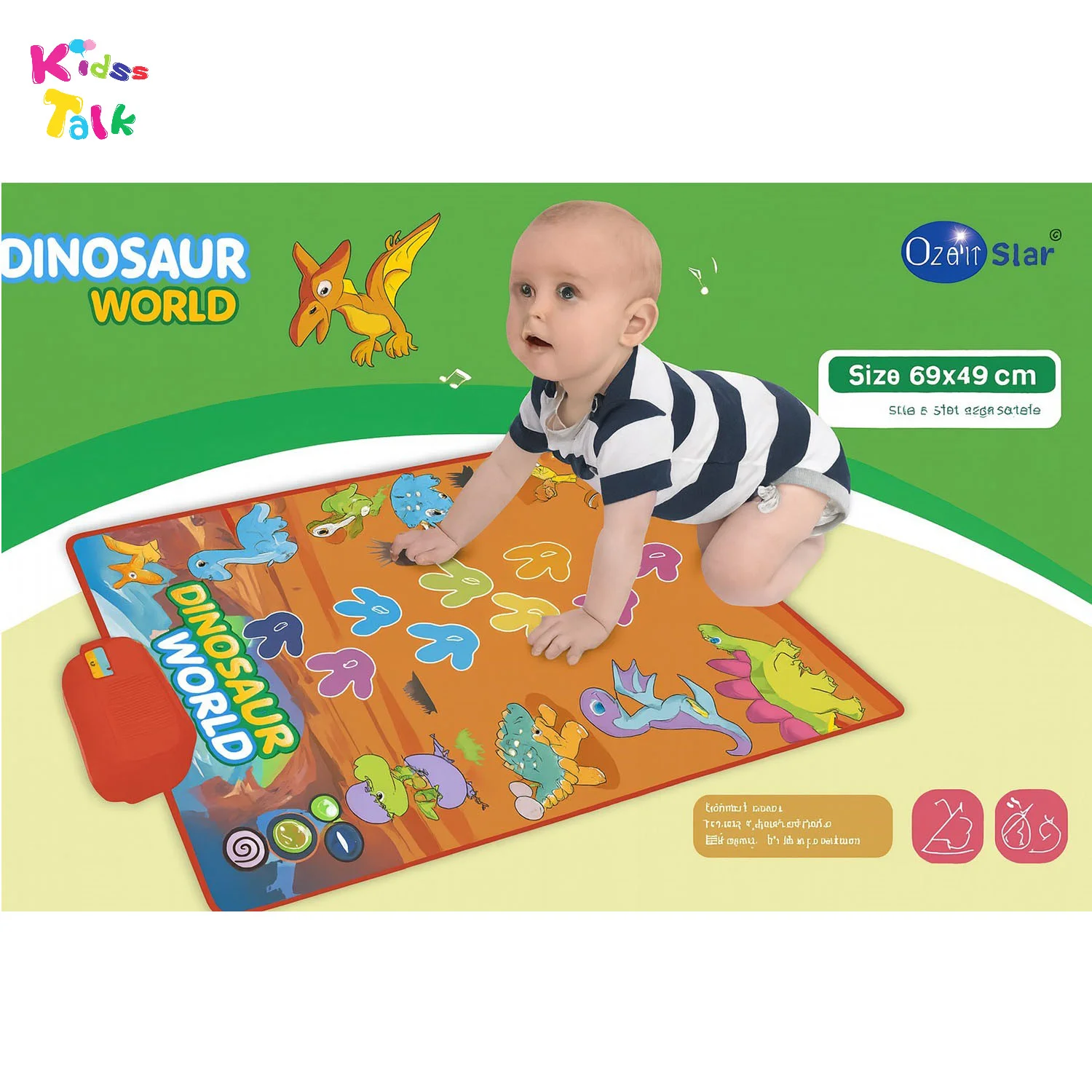 Dinosaur World Musical Mat