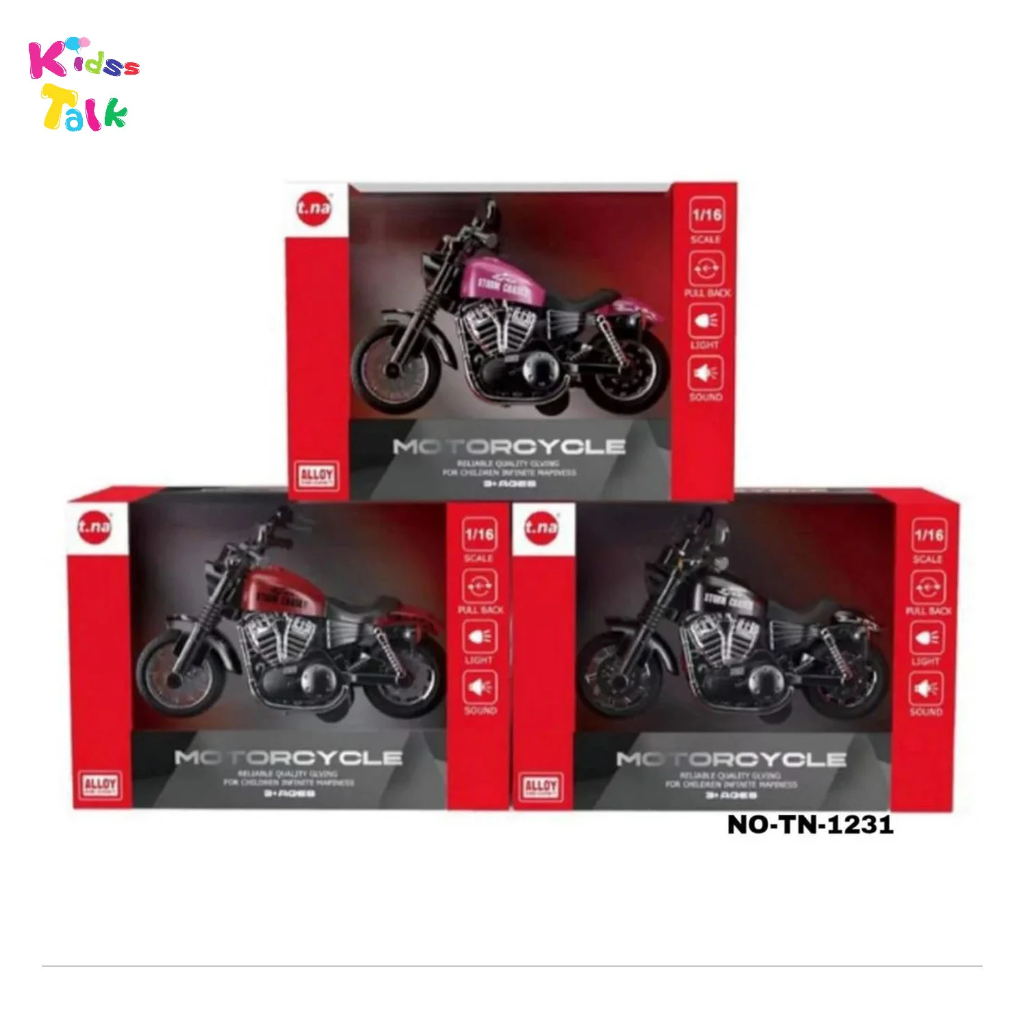 Lumo Storm Chaser Metal Motorcycle