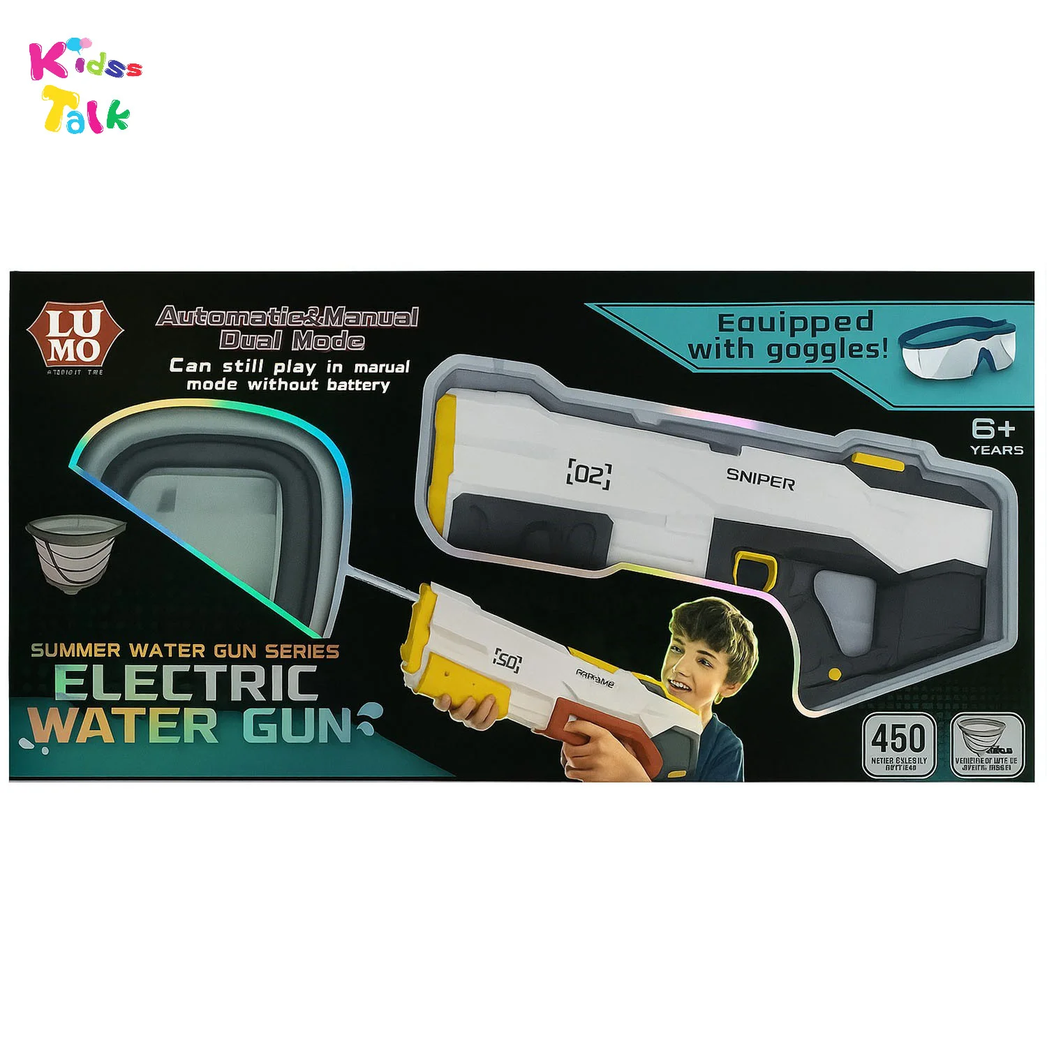 Summer Electric Series 8 Mode Water Gun