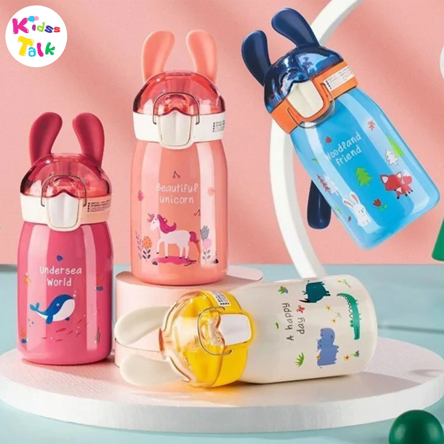 Mix Print Sea Steel Bottle 400ml