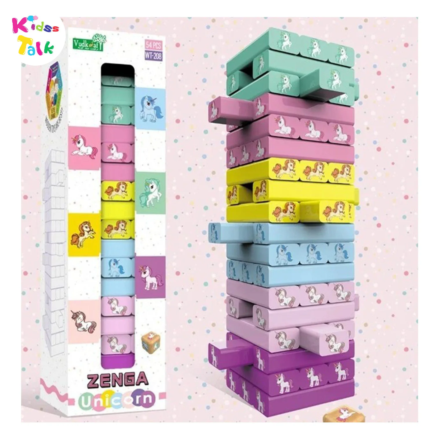 Wooden Zenga Unicorn