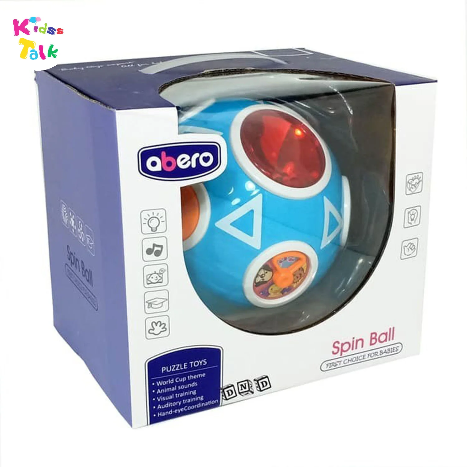 Toddlers Activity Learning Spin Ball