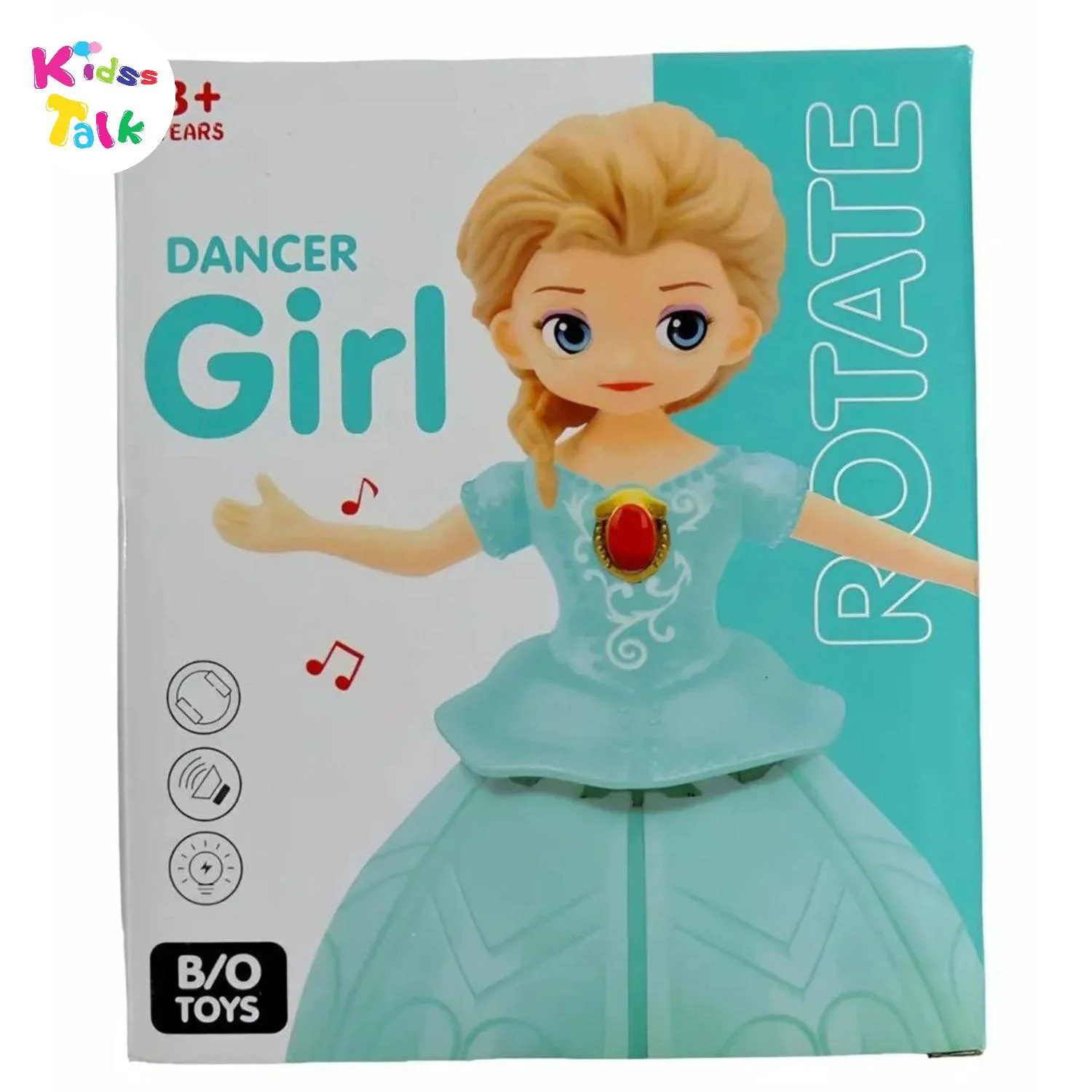 Frozen Dancer Girls Rotating