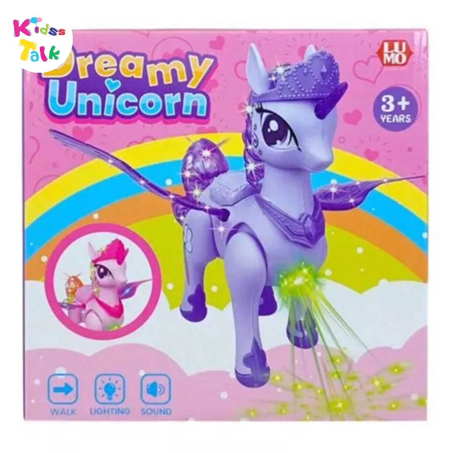 Dreamy Unicorn Light N Music