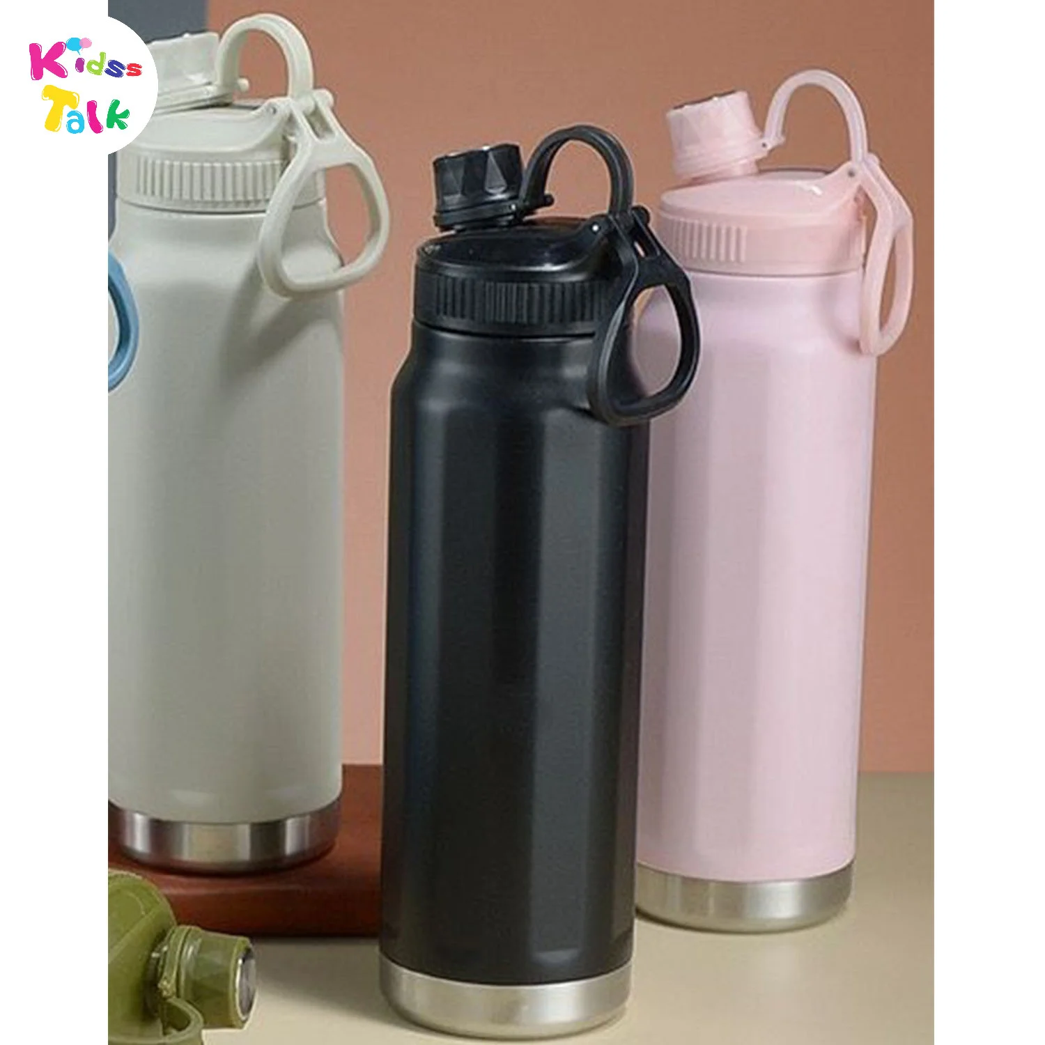 Matte Plain Steel Bottle 1000ml