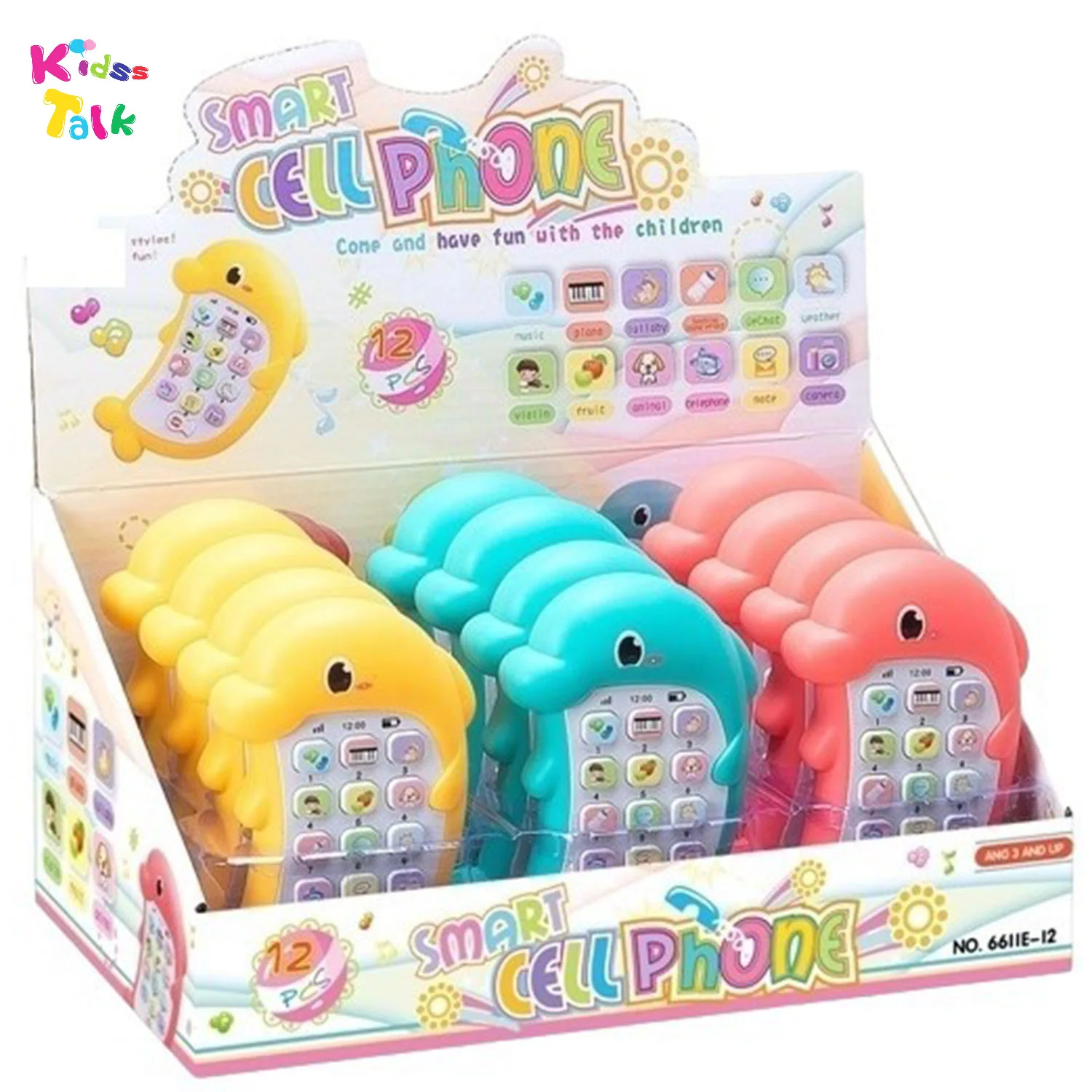 Dolphin Smart Cell Phone With Light N Music