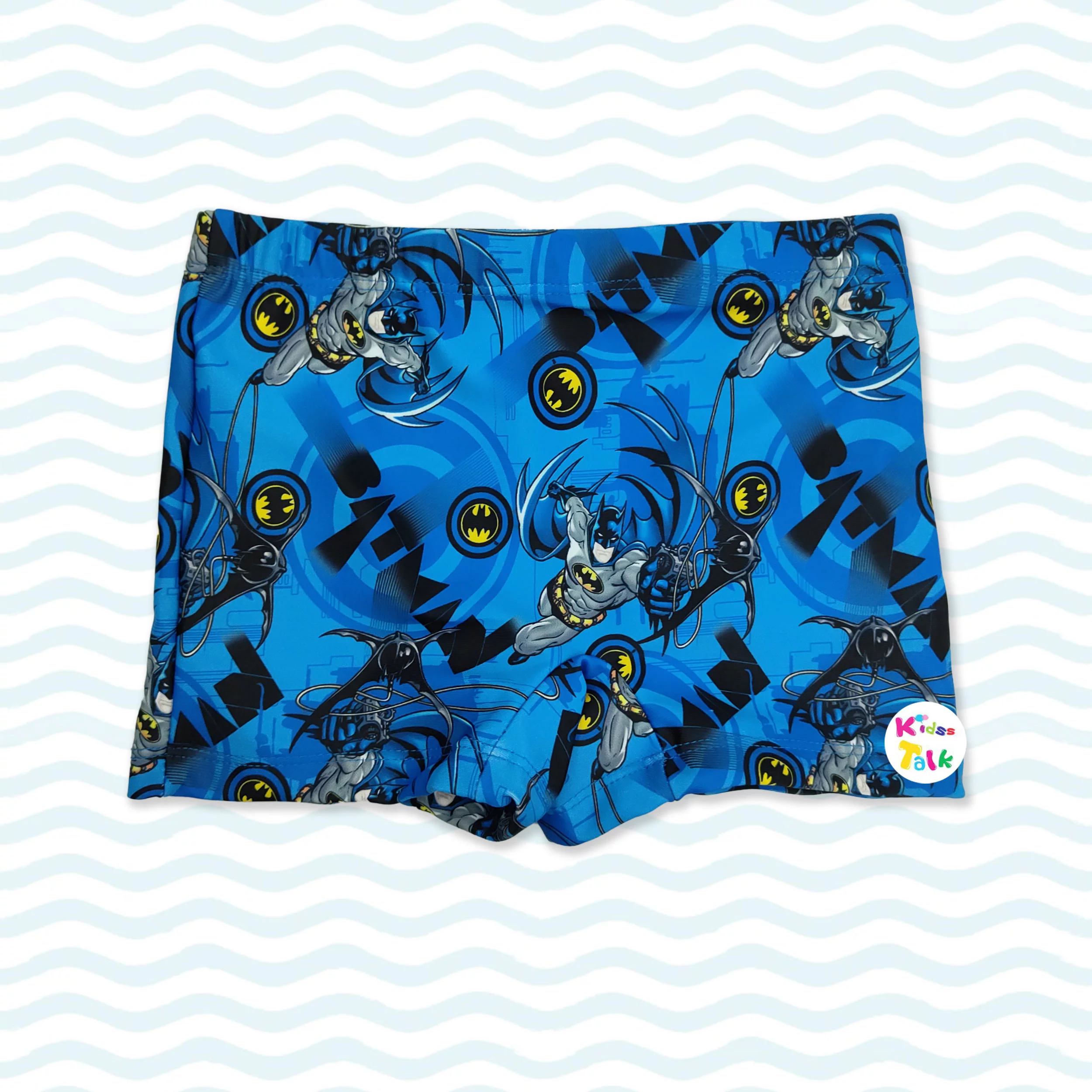 Polyester Regular Fit Cute Printed Shorts - Blue