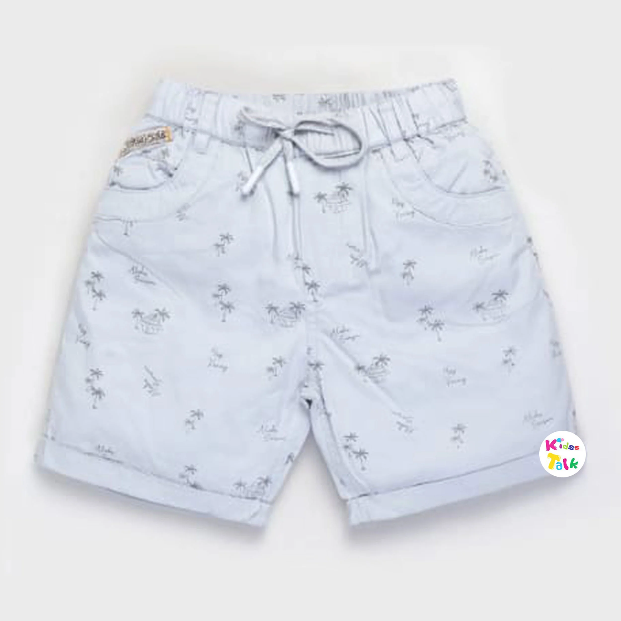 Cotton Regular Fit Half Pant - Grey