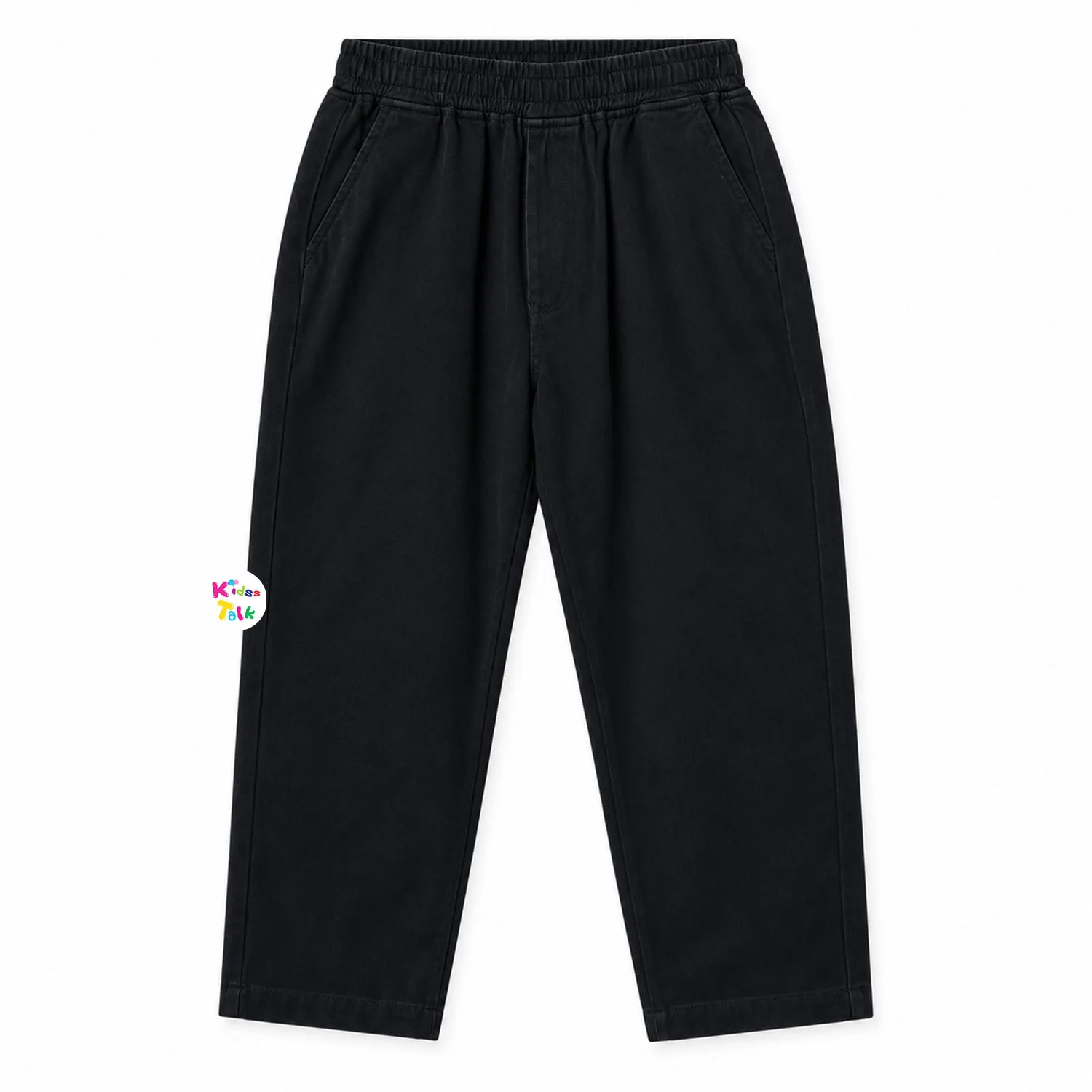 Soft Muslin Full Length Pant - Black
